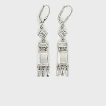 Load and play video in Gallery viewer, Tassel Earrings in White Topaz
