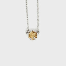 Load and play video in Gallery viewer, Hexagon Necklace in Citrine
