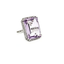 Load image into Gallery viewer, Portrait Ring in Pink Amethyst
