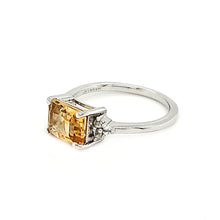 Load image into Gallery viewer, East West Accent Ring in Citrine
