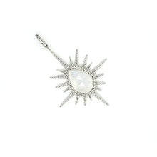 Load image into Gallery viewer, Starburst Pendant in Moonstone
