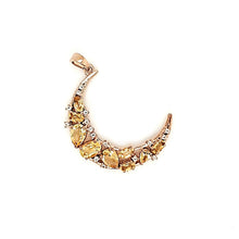 Load image into Gallery viewer, Crescent Pendant in Citrine
