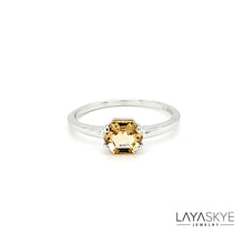 Load image into Gallery viewer, Hexagon Ring in Citrine
