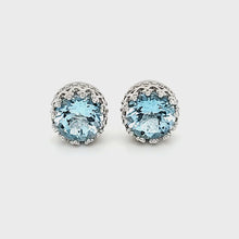 Load and play video in Gallery viewer, Pop Studs in Blue Topaz
